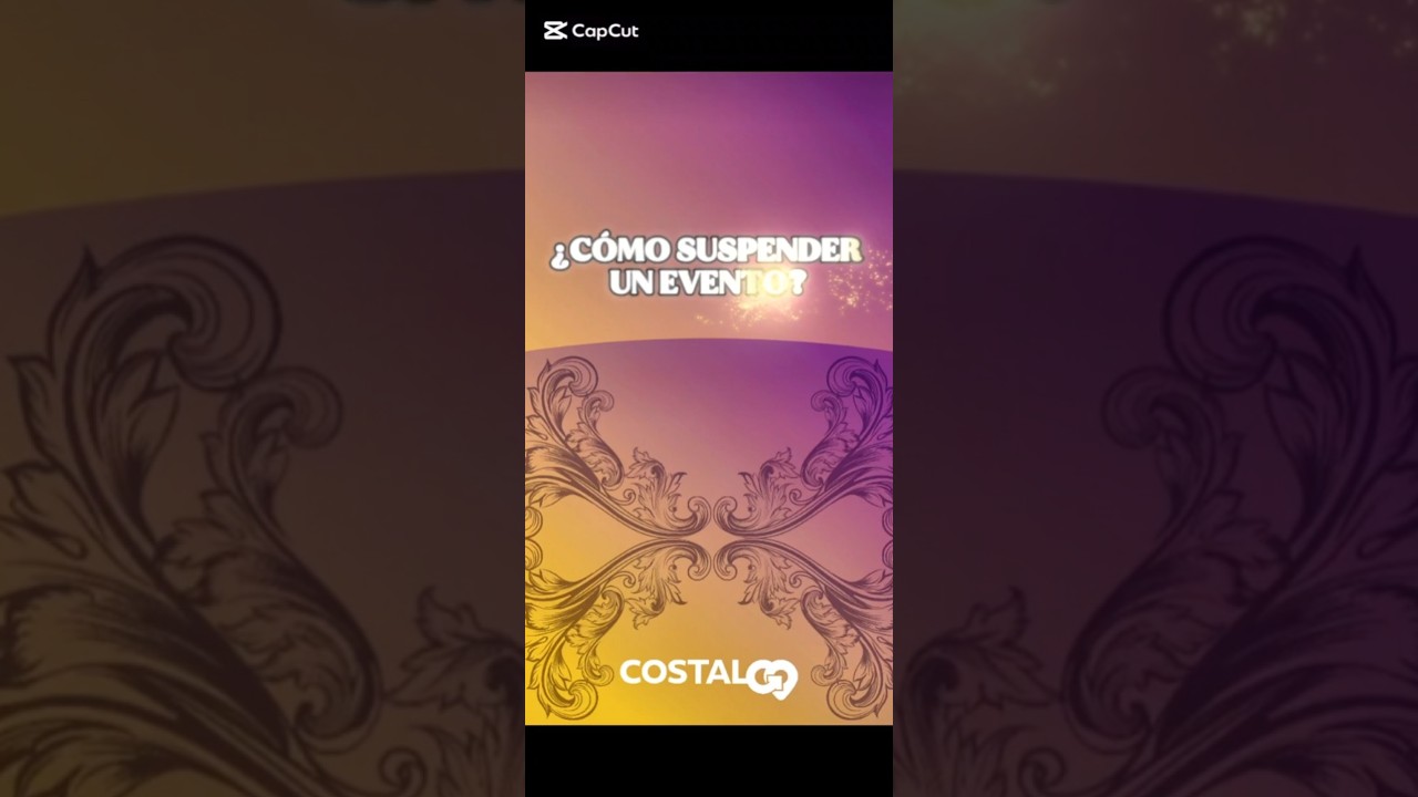 🚨 ¿Cómo Suspender un Evento en CostalGO? | Guía Paso a Paso 📲