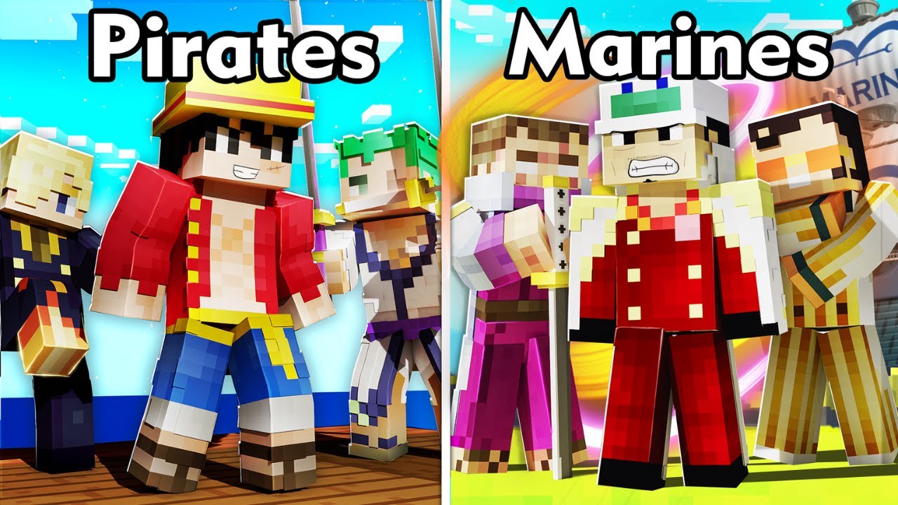 100 Players Simulate a ONE PIECE Civilization in Minecraft!