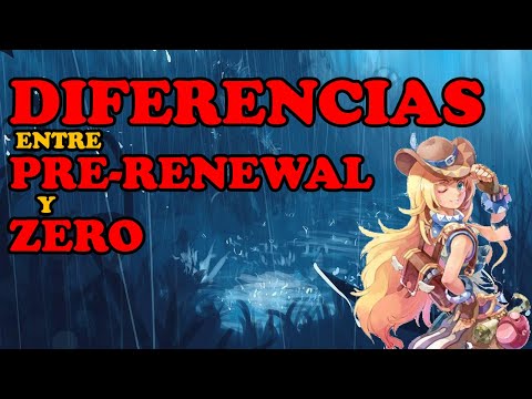 Diferencias entre Pre-re y Zero — Ragnarok Onile