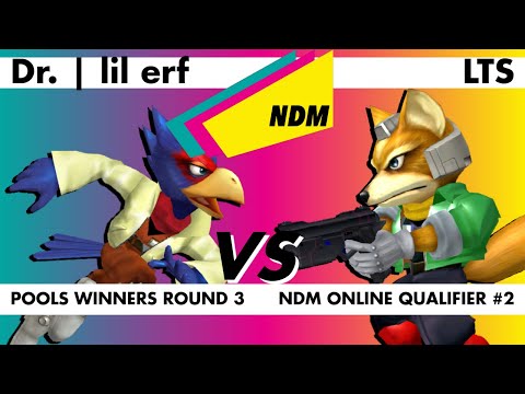 NDM Online Qualifier #2 - Dr | lil erf (Falco) vs. LTS (Fox) Pools