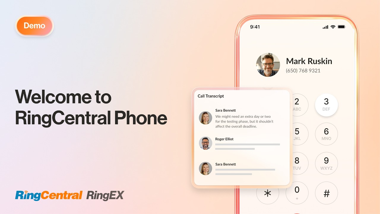 Welcome to RingCentral Phone