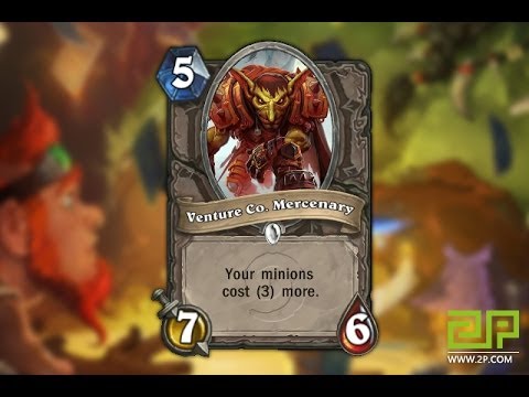 Hearthstone - Turn 1 Venture Co. Mercenary Bullshit :D