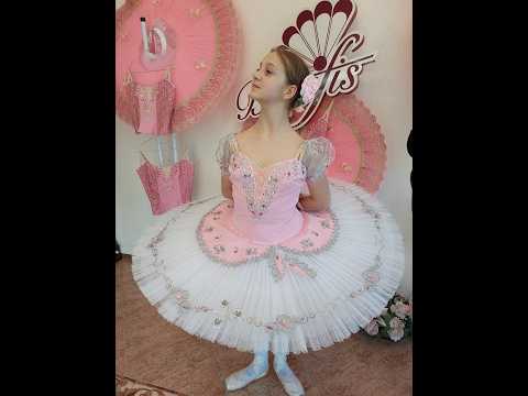 Балетный костюмы F 0385 - video 3