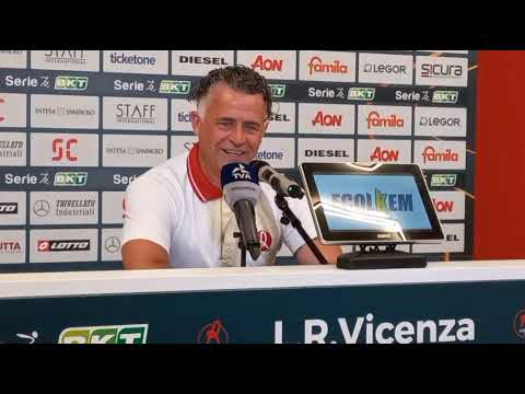 Conferenza stampa fine stagione L.R. Vicenza Francesco Baldini