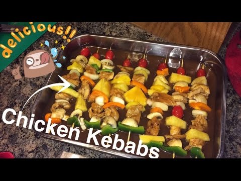 How to Make: Chicken Kebabs (Football Treat)