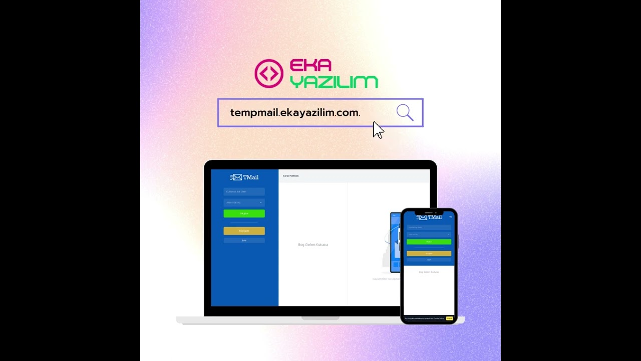 Eka Yazılım Temp Mail Ücretsiz!