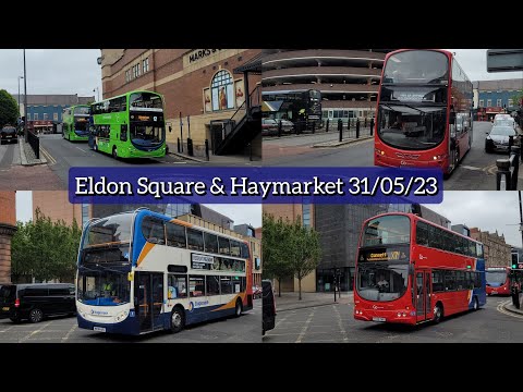 Buses at Eldon Square & Newcastle Haymarket | 31/05/23 ft: @KH73637