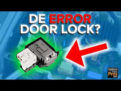 LG Washer DE Error Code: Door Lock Fix