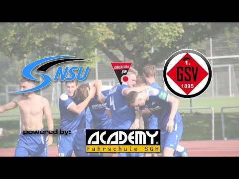 26.08.17 | Neckarsulmer SU - 1. Goeppinger SV | Oberliga Ba-Wü | 3. Spieltag | Saison 17/18