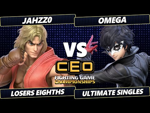 CEO 2024 TOP 8 - Omega (Joker) Vs. Jahzz0 (Ken) Smash Ultimate - SSBU