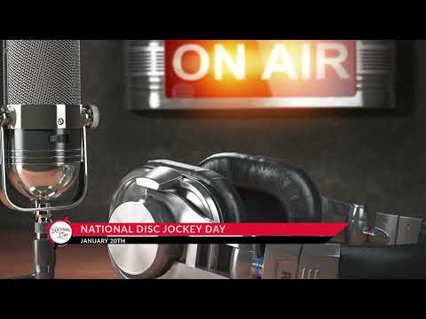 National Disc Jockey Day on January 20