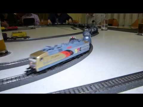 31. Stummi-Treff WN,  14 - BR 120 159-9 (Märklin 37542), vor GATX Kesselwagenzug