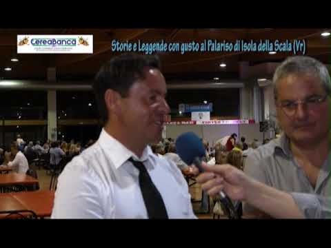 Serata "Gusto e Cultura" al PalaRiso di Isola Della Scala con Cerea Banca 1897