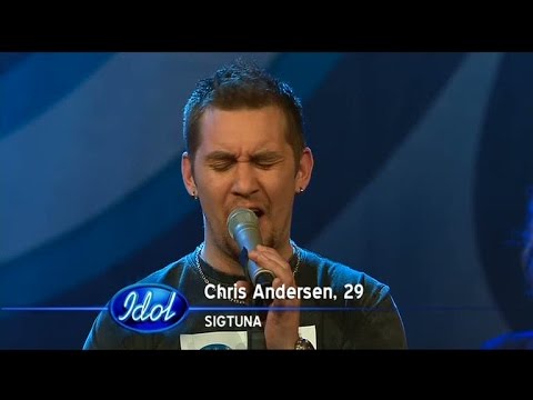 Slutaudition: Chris Andersen - Idol Sverige (TV4)