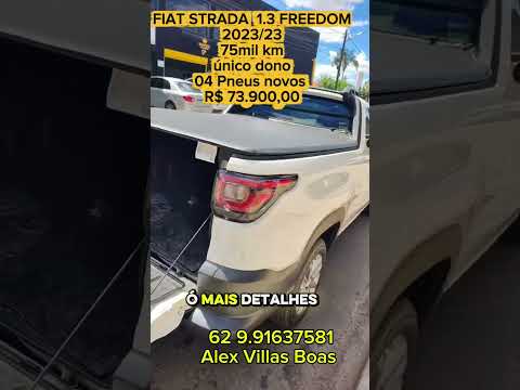 FIAT STRADA FREEDOM 1.3 com 75 mil km, unico dono #car #trending #viral #fiatstrada  #FIAT