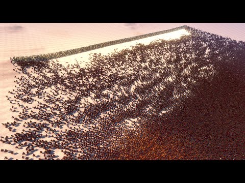 3.000 GERMAN MACHINE GUNS vs 50.000 SPARTANS - Ultimate Epic Battle Simulator