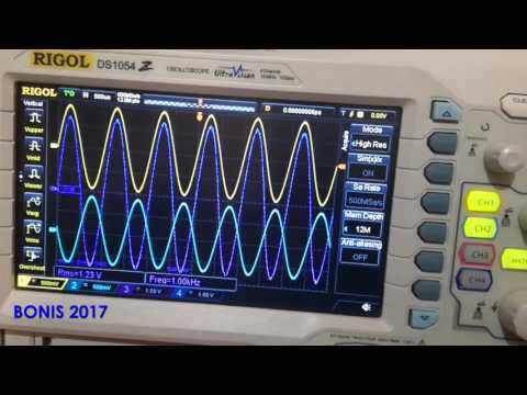 SINE 1 KHZ 1.228 VRMS STEREO +4 DBU BALANCED BONIS AUDIO