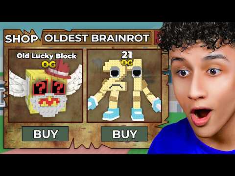 I Found The OLDEST SHOP in Steal a Brainrot..