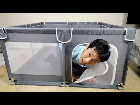 TODALE Baby Playpen Size and Setup