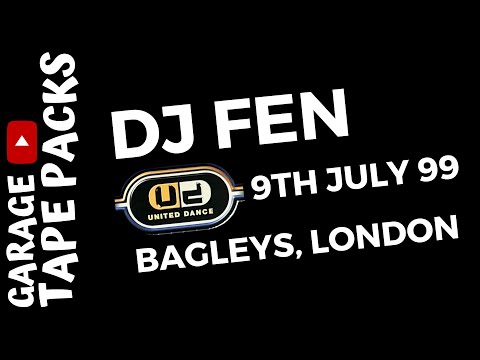 DJ Fen | United Dance | 9th July 1999 | Garage Tape Packs