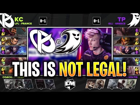 THIS CAN'T BE A LEGAL MATCH! | KC vs TP FULL GAME EUROPEAN MASTERS
