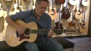 Video thumbnail for Taylor 458E Grand Orchestra 12 String Acoustic Electric by Rainbow Guitars