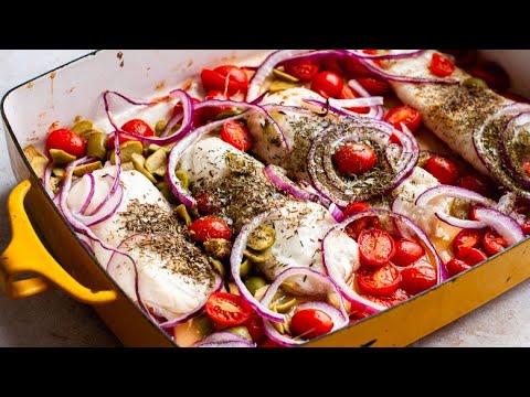 Mediterranean Baked Cod Recipe