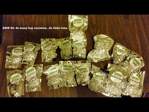 HBW 55: So many hop varieties...So little time.