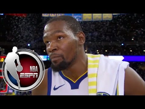 Kevin Durant: ‘We just grinded this one out’ over Cavaliers | NBA on ESPN