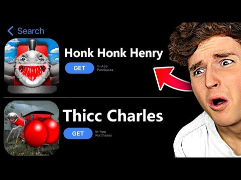 Testing Weird CHOO CHOO CHARLES Apps.. (LOL WTF)