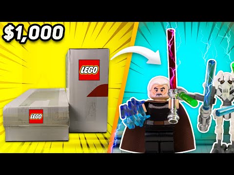 $1,000 LEGO Star Wars Haul UNBOXING!