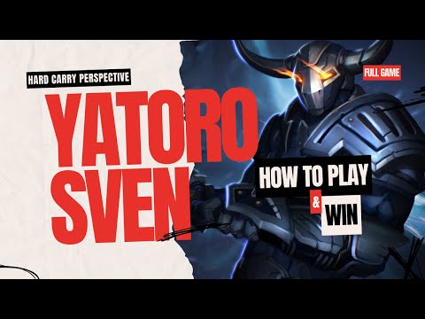 YATORO SVEN HARD CARRY PERSPECTIVE - TEAM SPIRIT VS MOUZ