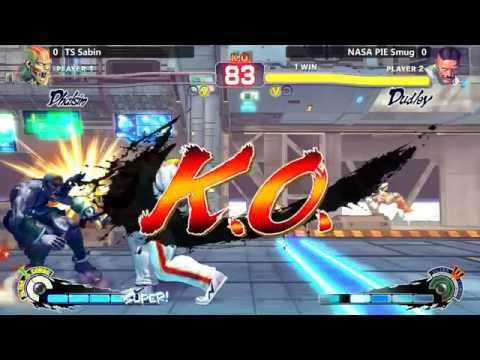 USF4 @ NLBC #147 - TS Sabin vs PIE Smug [720p/60fps]