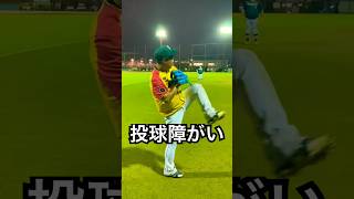投球障害イップスを怒りで克服する草野球人 #shorts