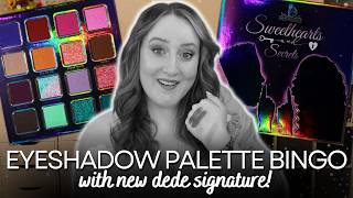 SWEETHEARTS AND SECRETS EYESHADOW PALETTE BINGO! Dede Signature Indie Eye Shadow Roulette Challenge!