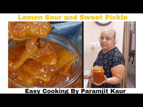 Lemon Sour and Sweet Pickle 