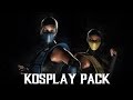 Mortal Kombat XL - Sub-Zero / Scorpion Kosplay Costume / Skin Pack (1080p 60FPS)