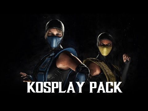 Mortal Kombat XL - Sub-Zero / Scorpion Kosplay Costume / Skin Pack (1080p 60FPS) Video