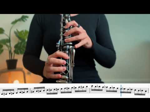 Chromatic Scale for Clarinet