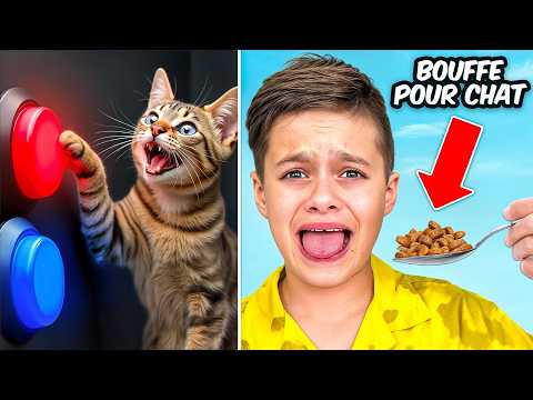 Mon CHAT Contrôle Ma Vie Pendant 24H !