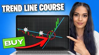 Best TREND LINE Scalping Strategy [For Binary Options]