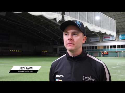 Jussi Parvi haastattelussa voitokkaan Koskenkorva-pelin jälkeen
