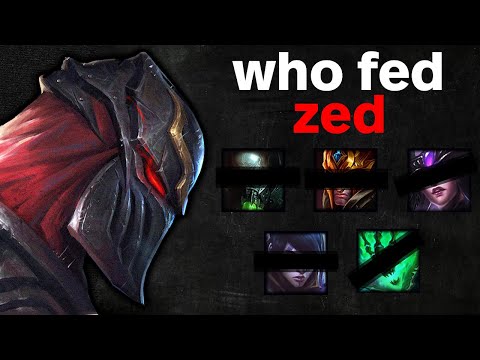 Rank 1 Zed Showing Dominance vs Control Mages Again...