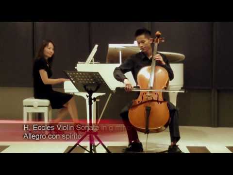 H. Eccles Violin Sonata in g minor (arr. Alfred Moffat)