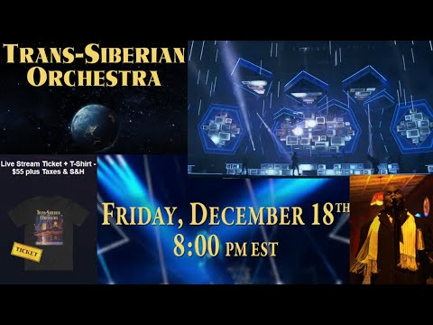 TRANS-SIBERIAN ORCHESTRA to perform special livestream for 2020, "Christmas Eve & Other Stories"