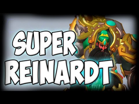 SUPER PRO REINHARDT GAMEPLAY OVERWATCH SEASON 27 TOP 500