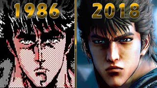 Evolution of FIST OF THE NORTH STAR (Hokuto No Ken) Videogames | 1986-2018