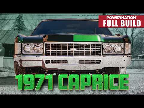 Full Build: 1971 Chevy Caprice Transformed into Fat Stacked 840 HP Head Turner