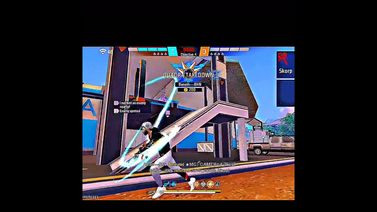 1v4 clutch with scorp | #instrumental