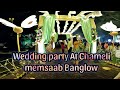The most beautiful wedding party at Chameli memsaab Banglow 💥